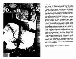 SPOON PRESS KIT 99 | dutch 3 | SPOON Magazine