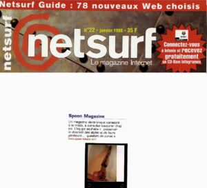 SPOON PRESS KIT 99 | netsurf 1 | SPOON Magazine