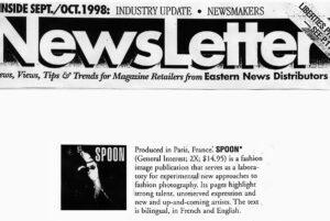 SPOON PRESS KIT 99 | news sep 98 | SPOON Magazine